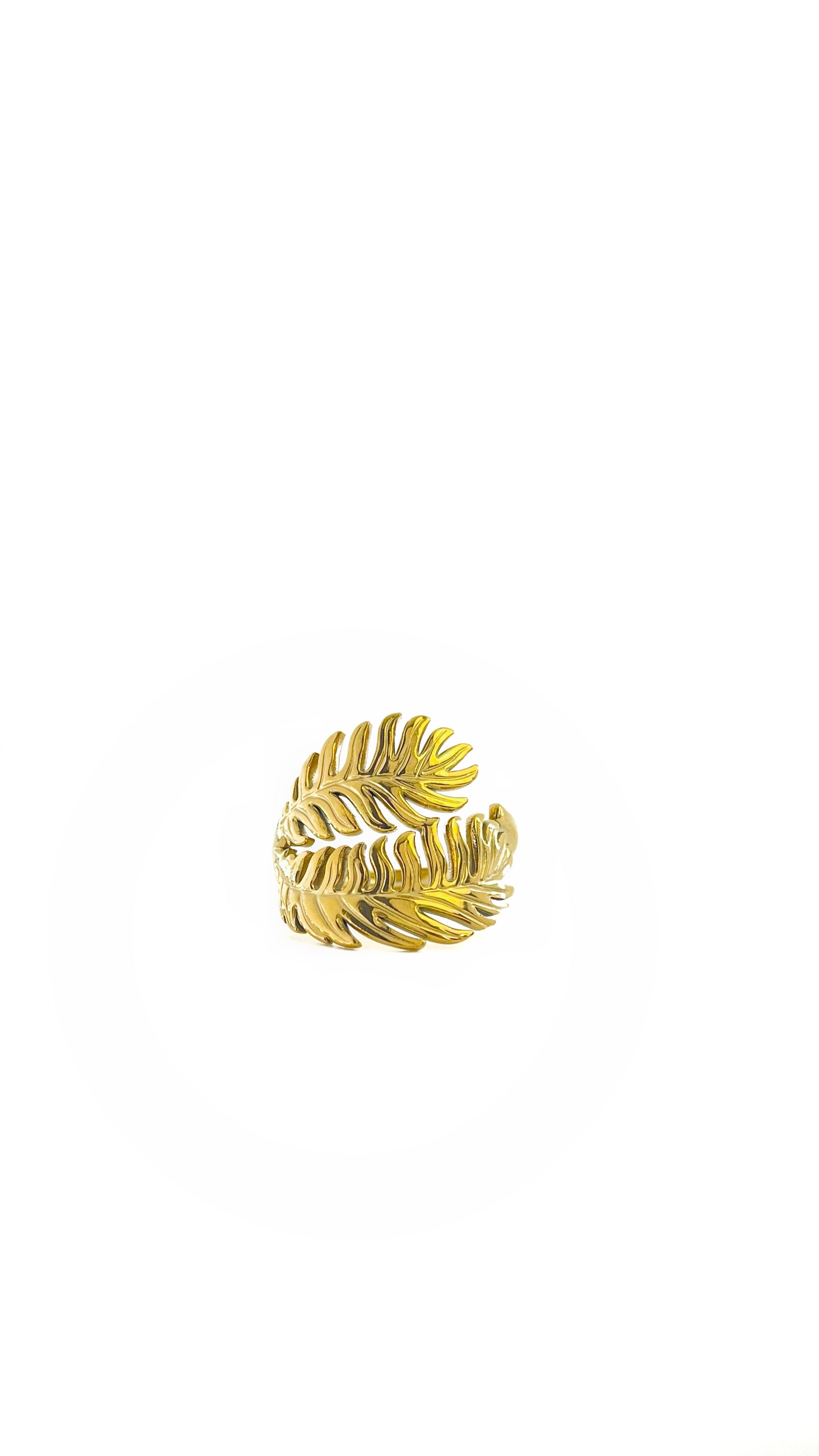 Bague - Feuilles de Palmier