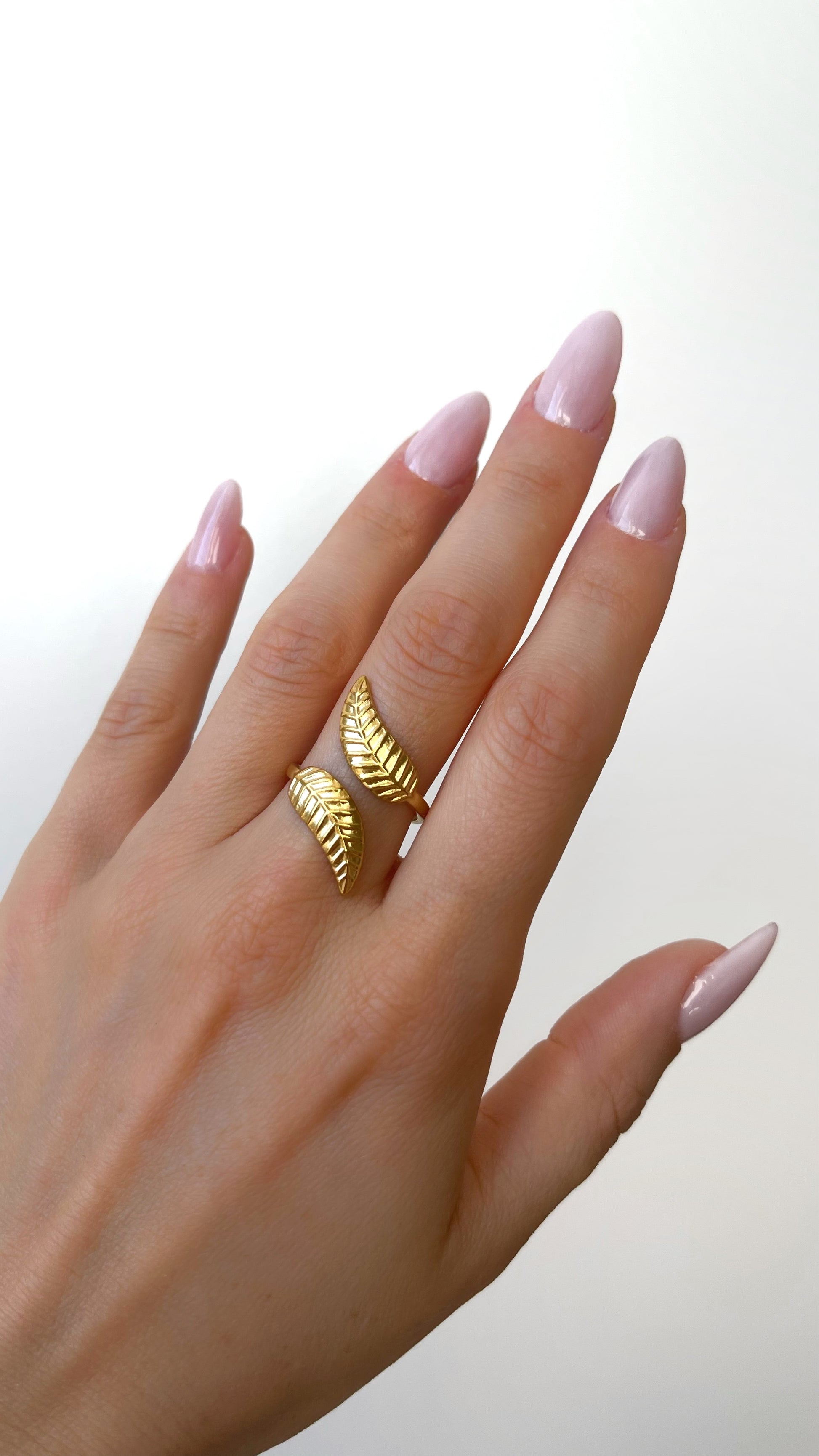 Bague - Deux Feuilles