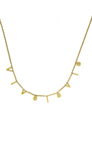 Personalized Chain - Small Letters