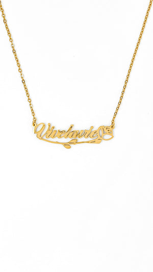 Personalized Chain - Rose Style 