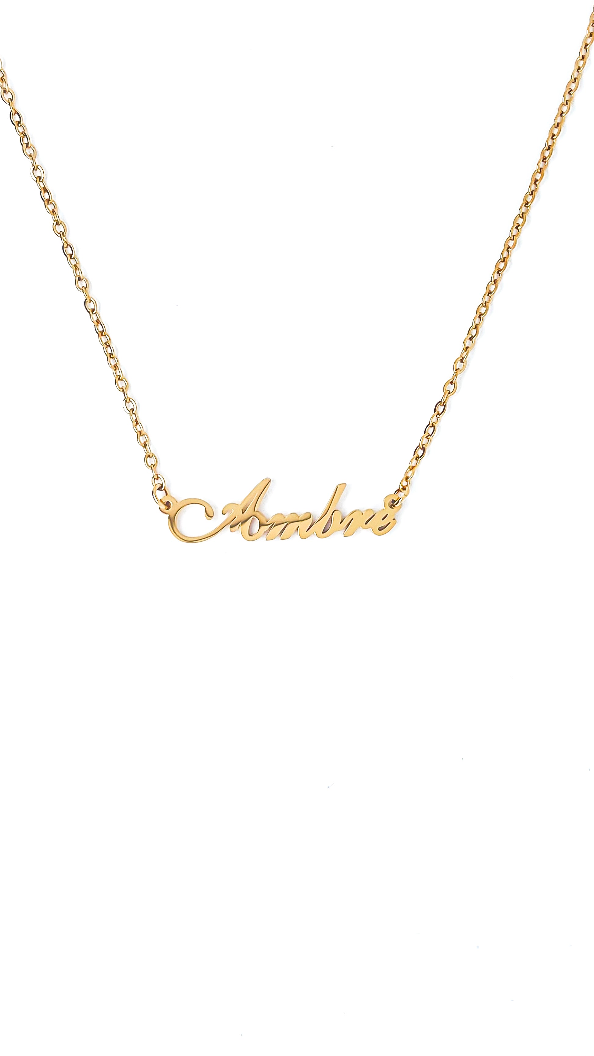 Chaîne Personnalisée - Style Classique