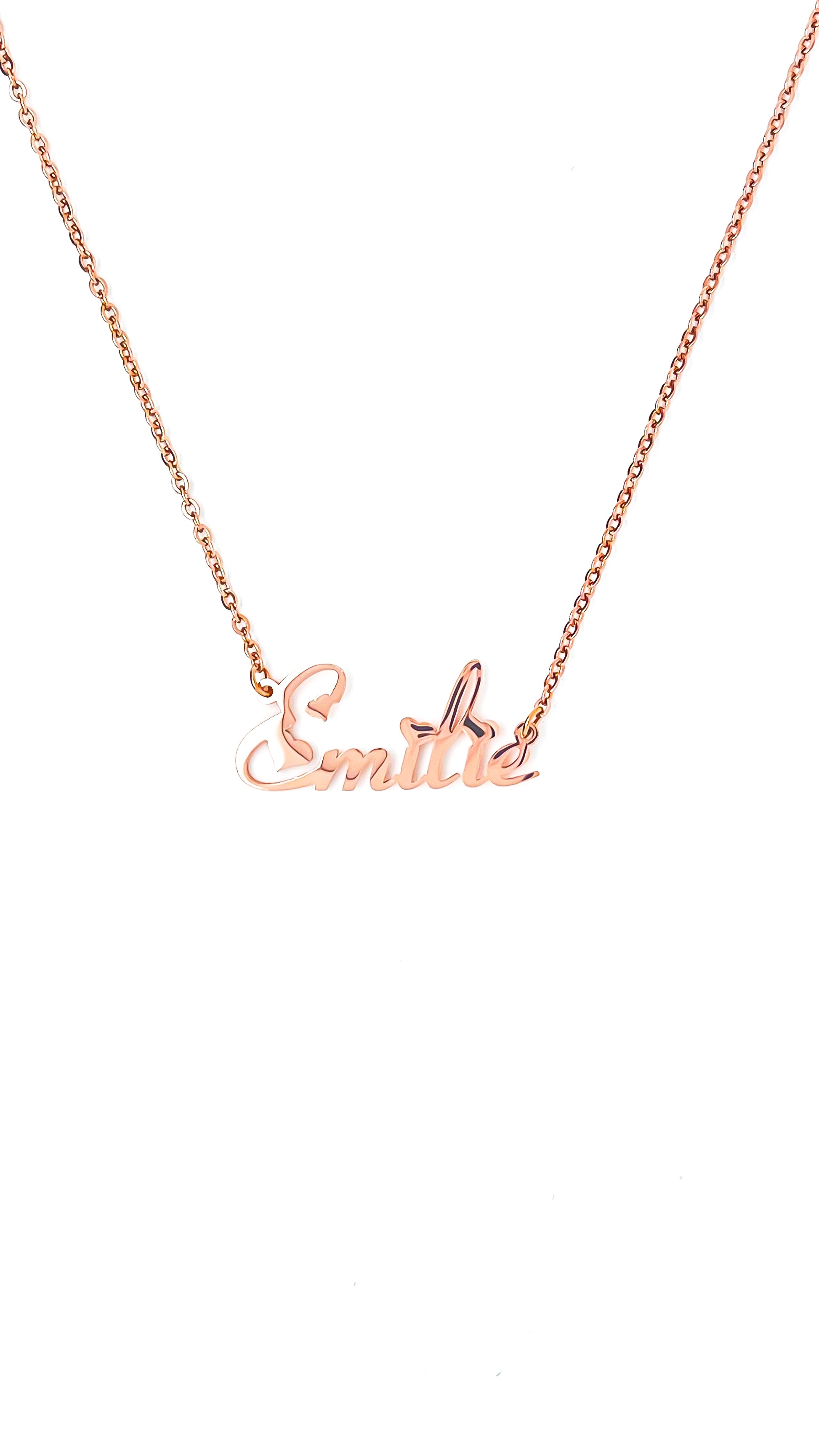 Chaîne Personnalisée - Style Coeurs