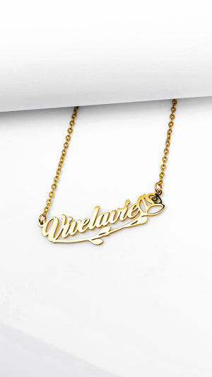 Personalized Chain - Rose Style 