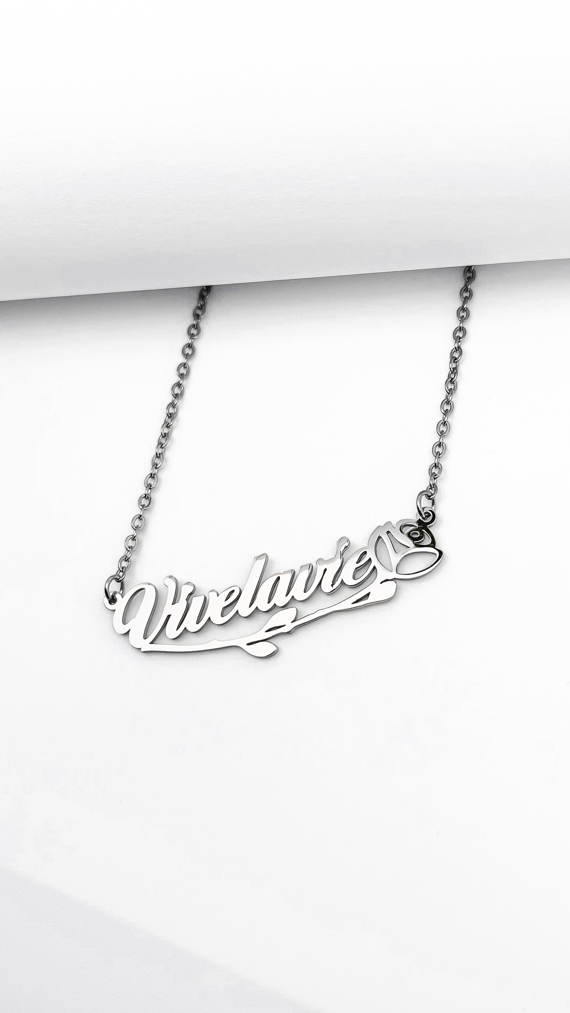 Chaine Personnalisée - Style Rose